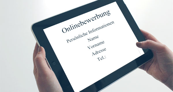 Online-Bewerbung, lebenslauf orientierungsphase